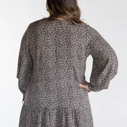 Wren Blouse and Dress Paper Pattern- Chalk + Notch