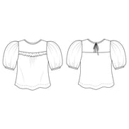 Sagebrush Top Paper Pattern- Friday Pattern Co.