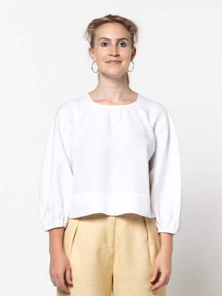 Verona Woven Top- Style Arc Paper Pattern- Sizes 4-16, 10-22, 18-30