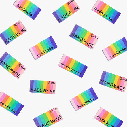 Woven Labels- “Handmade/Made By Me" | 6 Pack- KATM
