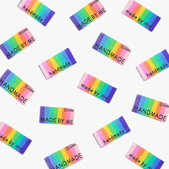 Woven Labels- “Handmade/Made By Me" | 6 Pack- KATM