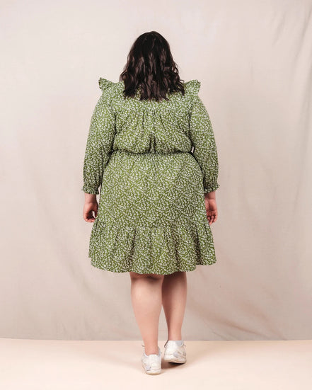 Davenport Dress Paper Pattern- Friday Pattern Co.