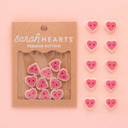 Pink Sweet Heart Small 5/8