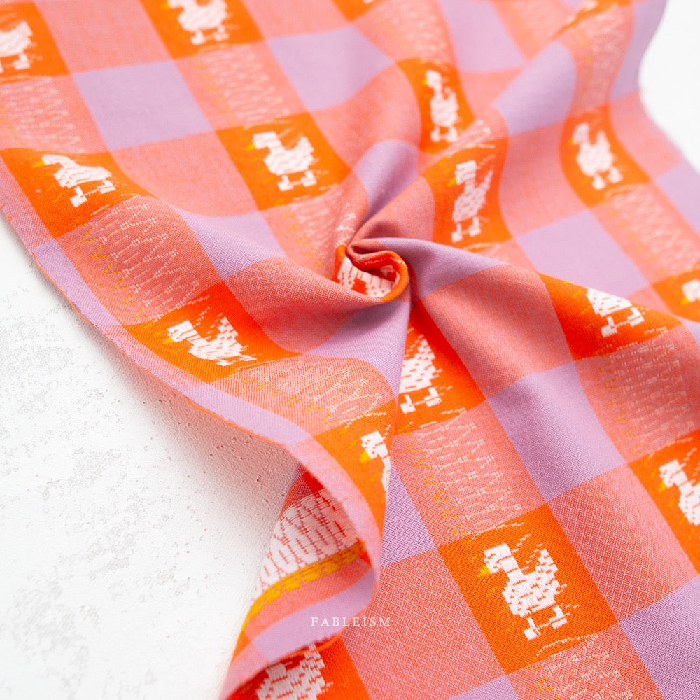 Duck Duck Goose in Charming- Fine and Dandy- Fableism- Woven Cotton- 44