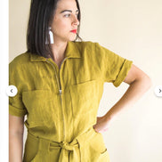 Blanca Flight Suit- Closet Core Paper Pattern- Size 0 - 20