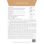 Blair Skirt- True Bias Paper Pattern- Sizes- 0-18, 14-32