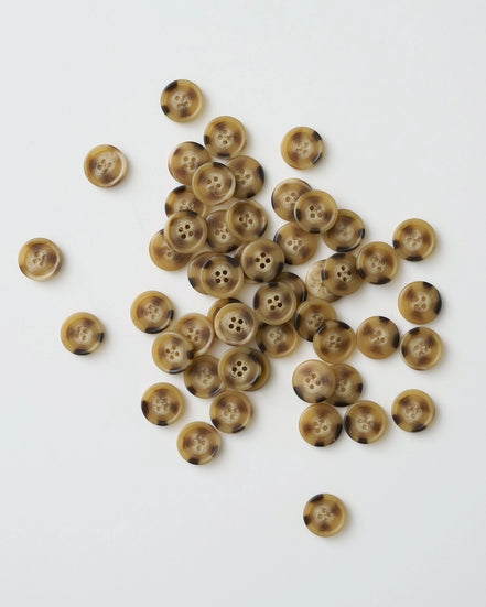 Tortoiseshell 3/4" Resin Button- Set of 6- Matchy Matchy