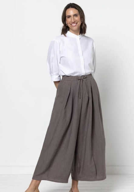 Reeve Woven Culotte- Style Arc Paper Pattern- Sizes 4-16, 10-22, 18-30