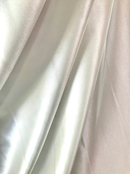 Natural White Heavy Silk Charmeuse 40 MM 54" Wide (330)