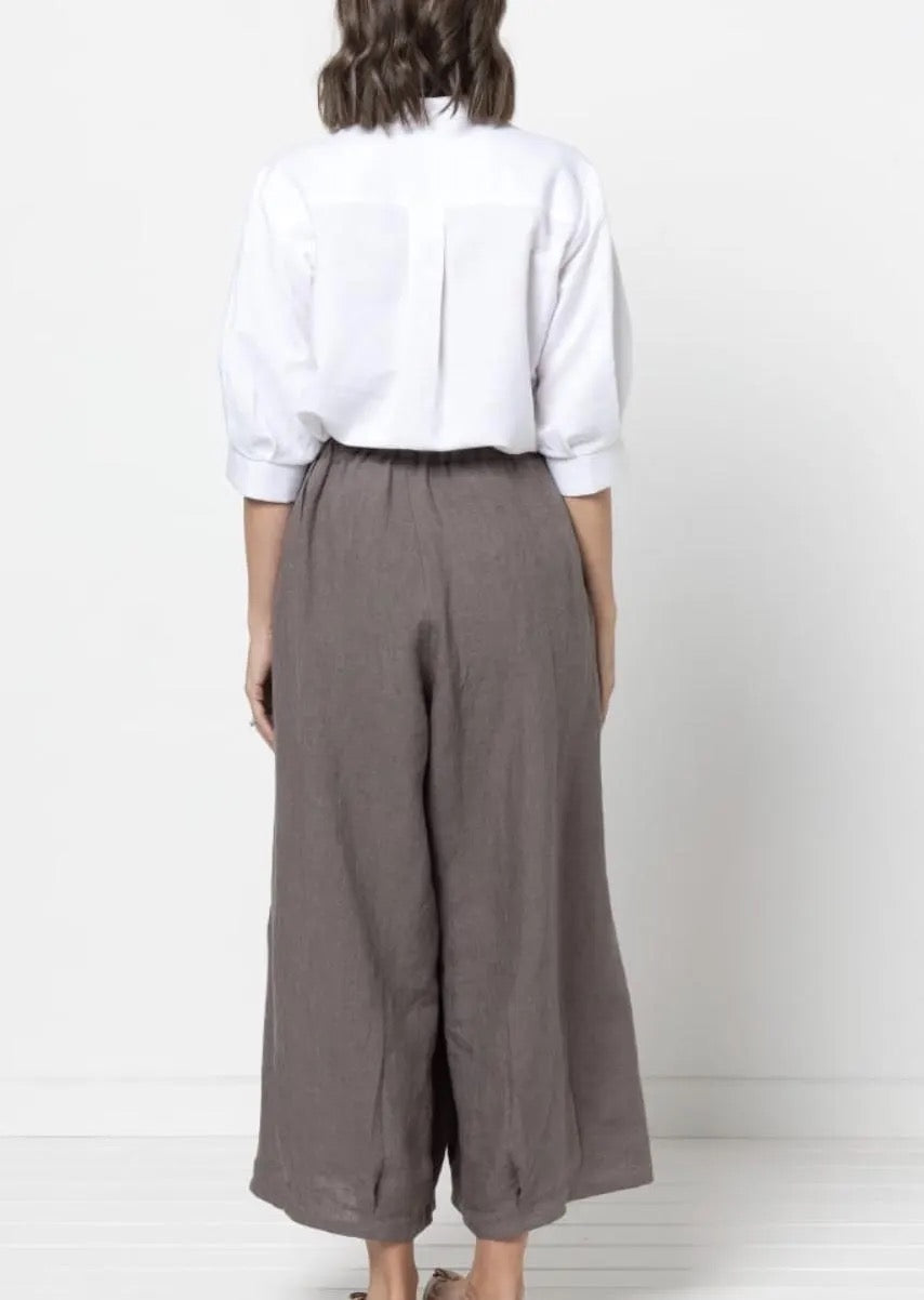 Reeve Woven Culotte- Style Arc Paper Pattern- Sizes 4-16, 10-22, 18-30