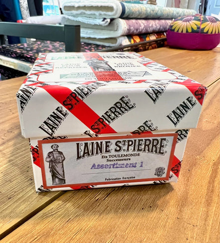 Laine-Saint-Pierre Wool Blend- Floss Box- 12 MODERN Colors