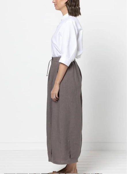 Reeve Woven Culotte- Style Arc Paper Pattern- Sizes 4-16, 10-22, 18-30