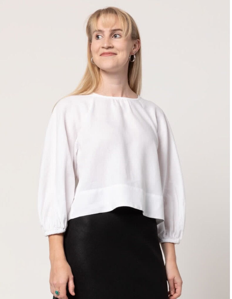 Verona Woven Top- Style Arc Paper Pattern- Sizes 4-16, 10-22, 18-30