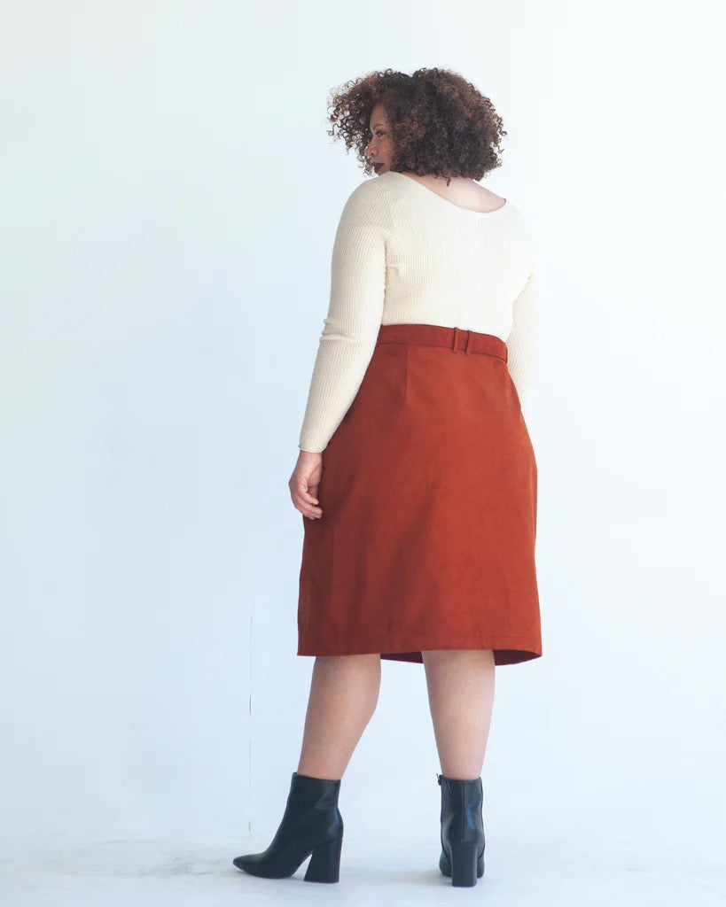 Blair Skirt- True Bias Paper Pattern- Sizes- 0-18, 14-32
