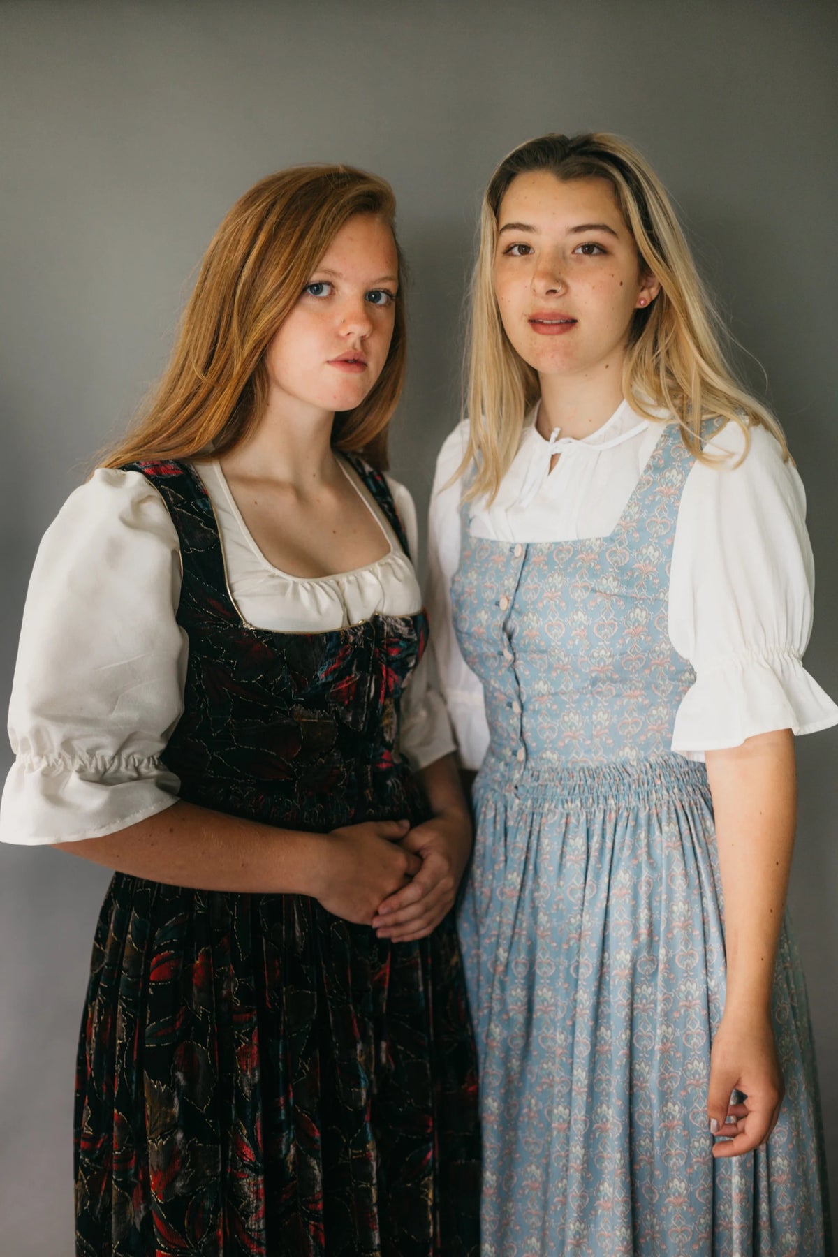 Austrian Dirndl- Folkwear Patterns- 123- Printed Paper Pattern- Misses XS-3XL