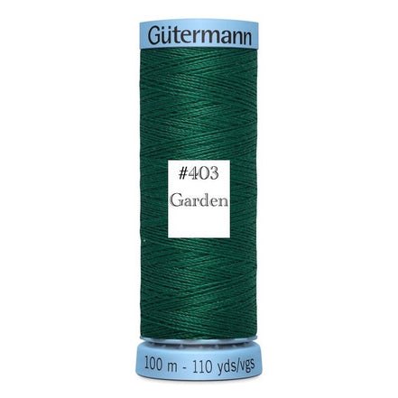 Gutermann Silk Thread 100m/110y GARDEN #403 (1 SPOOL)