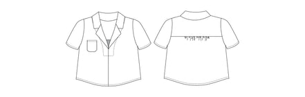 Donny Shirt Paper Pattern- Friday Pattern Co.
