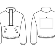 Pogonip Pullover Paper Pattern- Friday Pattern Co.