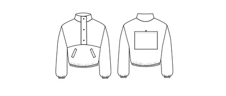 Pogonip Pullover Paper Pattern- Friday Pattern Co.