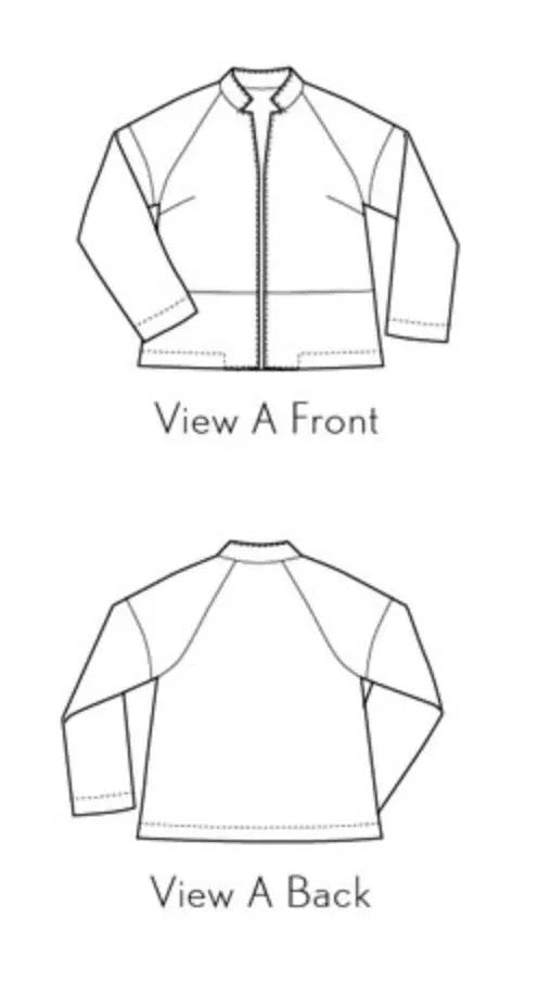 Brunswick Jacket Paper Pattern- Liesl + Co.