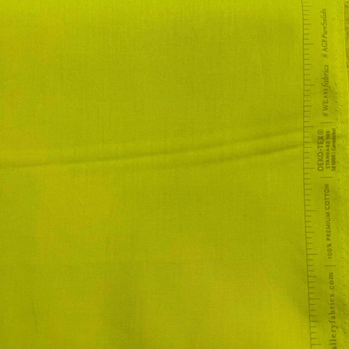 Art Gallery Fabric- Yellow- Green “Parrot
