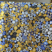 Gustav Klimt “Cobalt”- Print on Cotton Fabric- 44