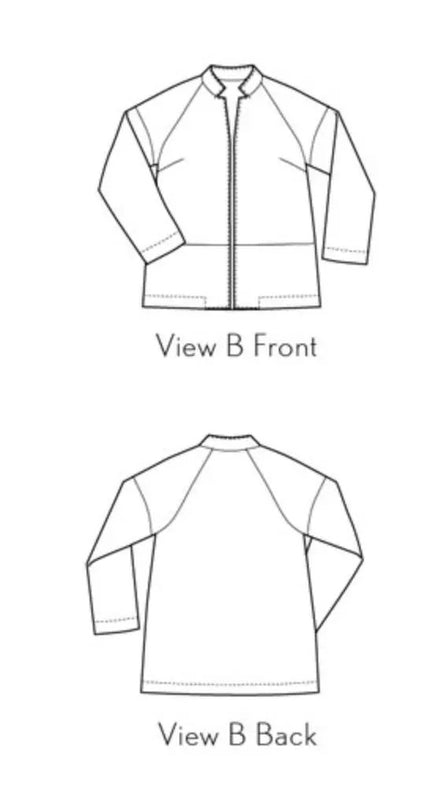 Brunswick Jacket Paper Pattern- Liesl + Co.