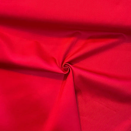Kobe Cotton Twill- 6 Oz- “Ruby” Red- 44"