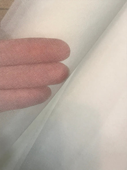 Dyed White Silk Organza 42" Wide (1111)