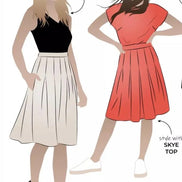 Candice Skirt- Style Arc Paper Pattern- Sizes 4-16, 10-22
