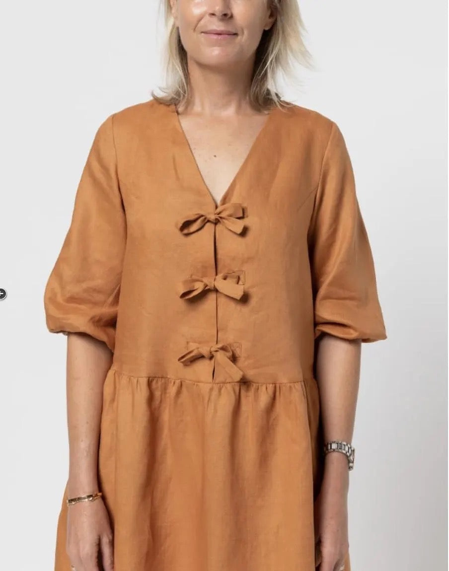 Porter Woven Pack Top and Dress- Style Arc Paper Pattern- Sizes 4-16, 10-22, 18-30