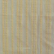 Woven Cotton Fabric- “Stitch Stripe in Sage”- Lucky Loom- Fableism- 44” Wide