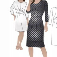 Hattie Woven Dress- Style Arc Paper Pattern- Sizes 4-16