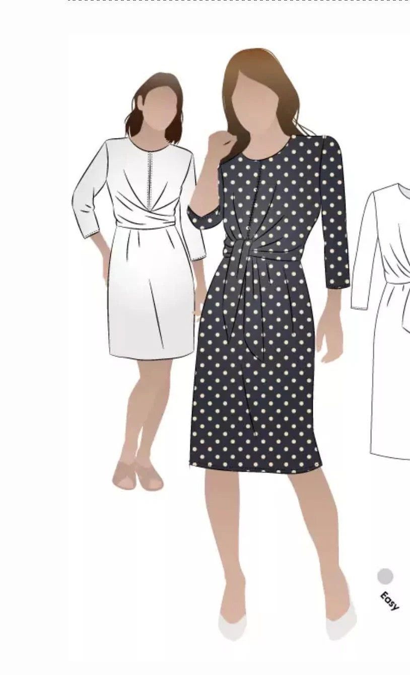 Hattie Woven Dress- Style Arc Paper Pattern- Sizes 4-16