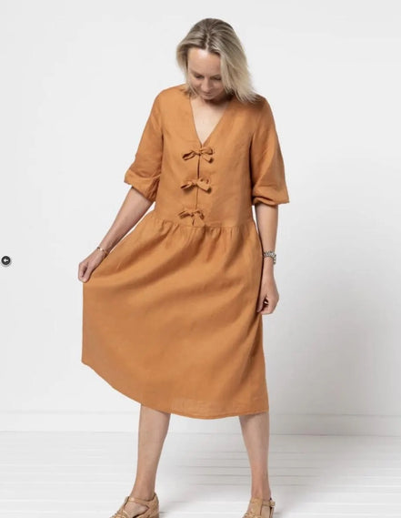 Porter Woven Pack Top and Dress- Style Arc Paper Pattern- Sizes 4-16, 10-22, 18-30