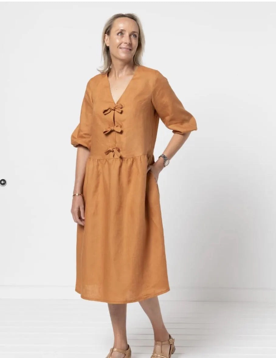 Porter Woven Pack Top and Dress- Style Arc Paper Pattern- Sizes 4-16, 10-22, 18-30