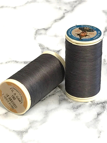 Sajou No. 190- Slate GLOVING THREAD- Fil a gant au Chinois