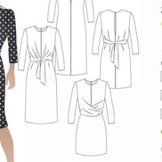 Hattie Woven Dress- Style Arc Paper Pattern- Sizes 4-16