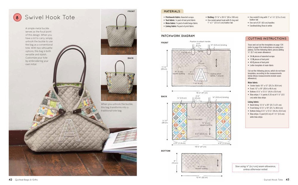 Quilted Bags & Gifts - Akemi Shibata - Book
