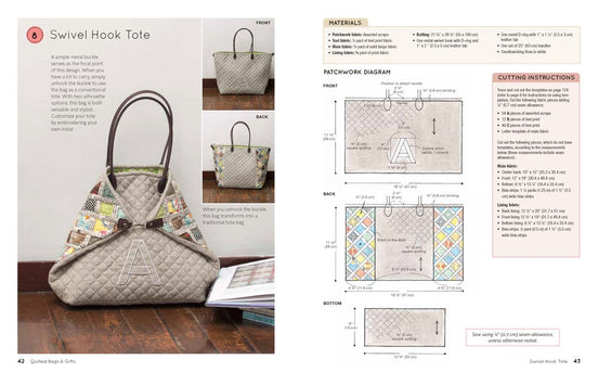 Quilted Bags & Gifts - Akemi Shibata - Book