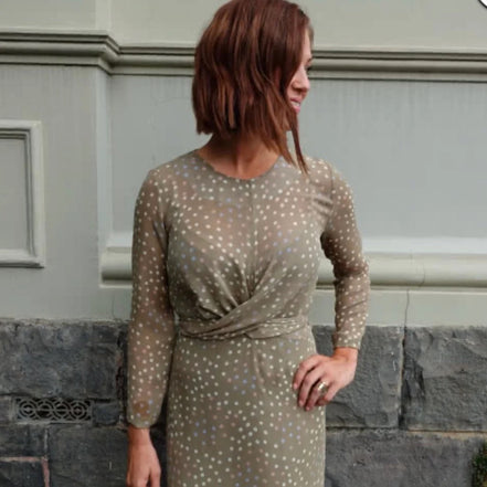 Hattie Woven Dress- Style Arc Paper Pattern- Sizes 4-16