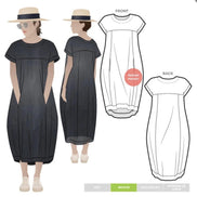 Sydney Designer Dress- Style Arc Paper Pattern- Sizes 4-16, 10-22, 18-30