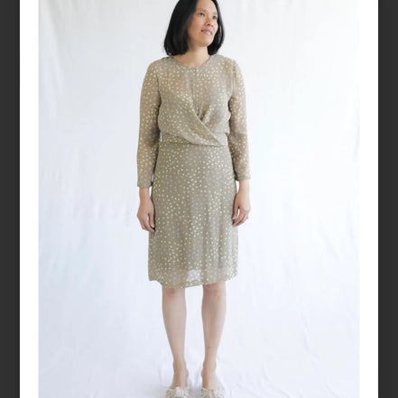 Hattie Woven Dress- Style Arc Paper Pattern- Sizes 4-16