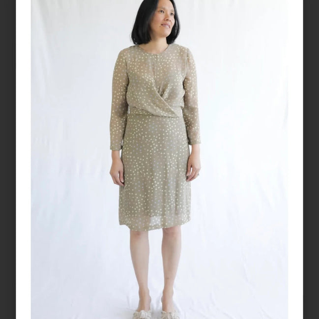 Hattie Woven Dress- Style Arc Paper Pattern- Sizes 4-16