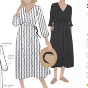 Naomi Woven Dress- Style Arc Paper Pattern- Sizes 4-16, 10-22