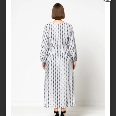 Naomi Woven Dress- Style Arc Paper Pattern- Sizes 4-16, 10-22