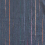 Skinny Stripe in Dark Rainbow- Lucky Loom- Fableism- Woven Cotton- 44” Wide