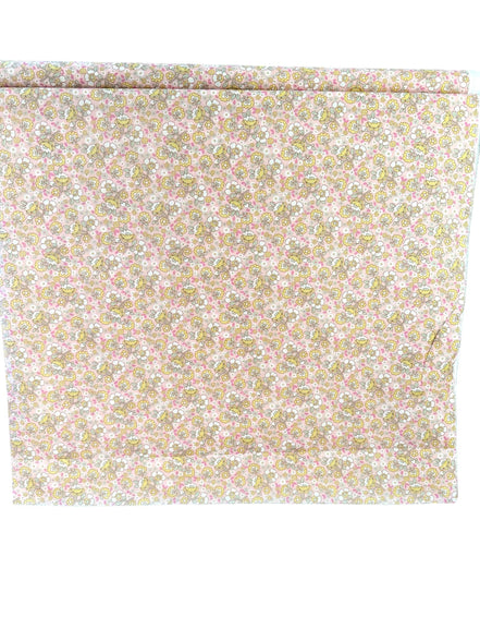 Liberty London- “Dancing Posies" Tana Lawn Cotton- 54” - Pink, Yellow, Green