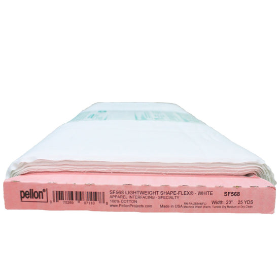 Lightweight Shape-Flex® White 20” Wide- Pellon Interfacing- SF568