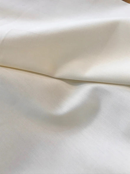 Off-White Solid COTTON Fabric- "White Linen”- Art Gallery- AGF- 44”